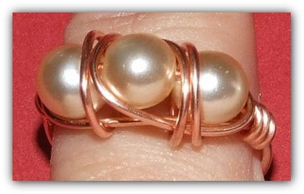 Как сделать кольцо из проволоки