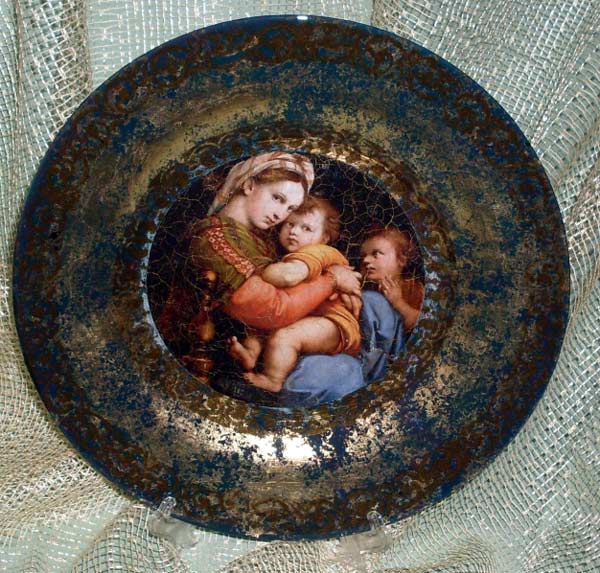 Золочение поталью