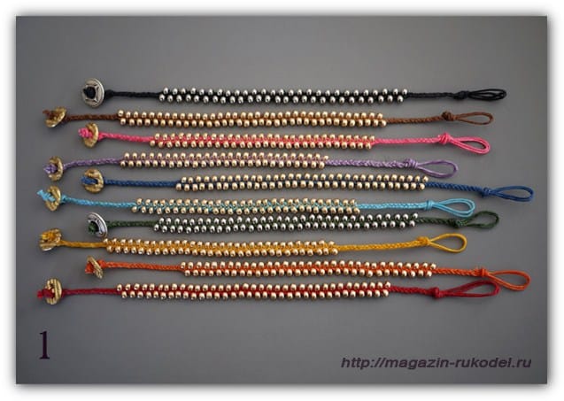 Плетение браслетов своими руками.