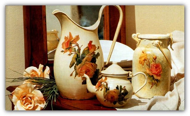 Декупаж на бидоне, лейке