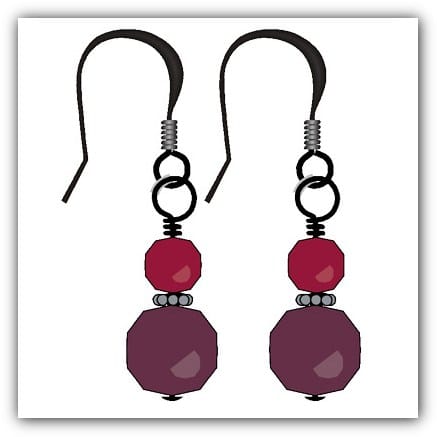 Как сделать сережки своими руками.
