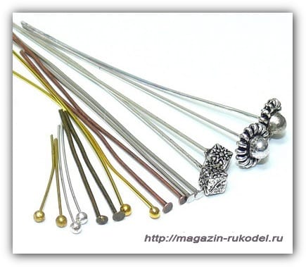 Пины для бижутерии