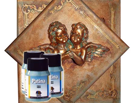 Как сделать патину.