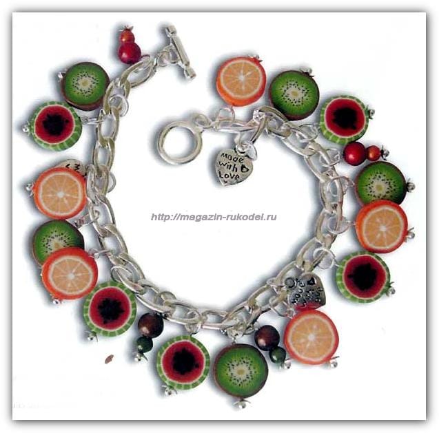 Апельсин из полимерной глины