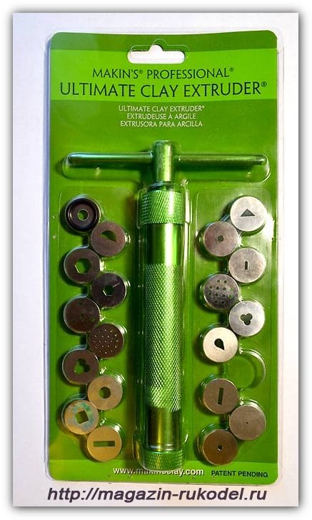 Экструдер для полимерной глины.