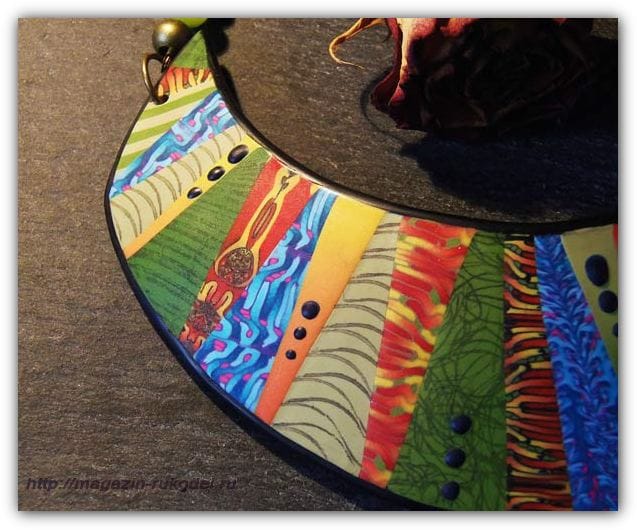 Трость из полимерной глины