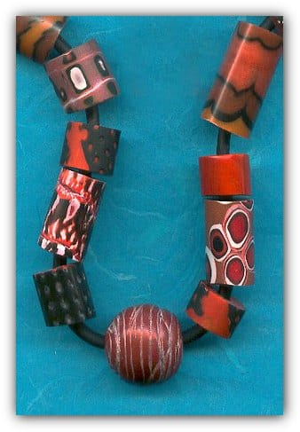 Украшения из полимерной глины.