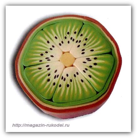 Киви из полимерной глины