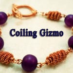 Техника Coiling Gizmo. Накручивание проволоки на станочке. Украшения из проволоки.