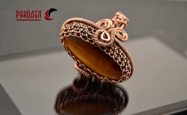 Украшения из проволоки своими руками