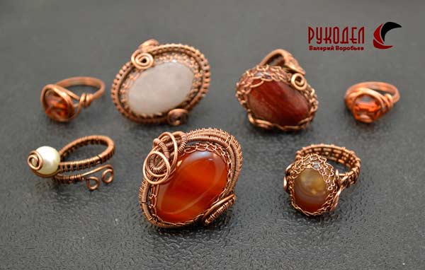 Кольцо из проволоки своими руками