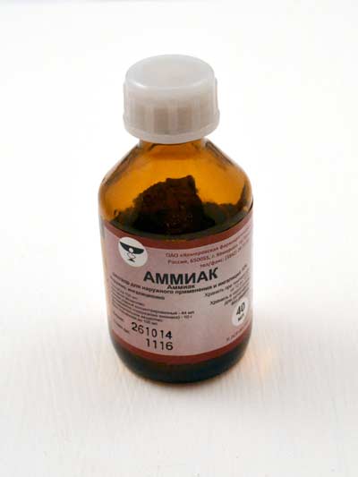 Патинирование (состаривание) меди аммиаком.