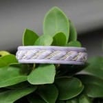 Браслет из кожи и бисера своими руками.