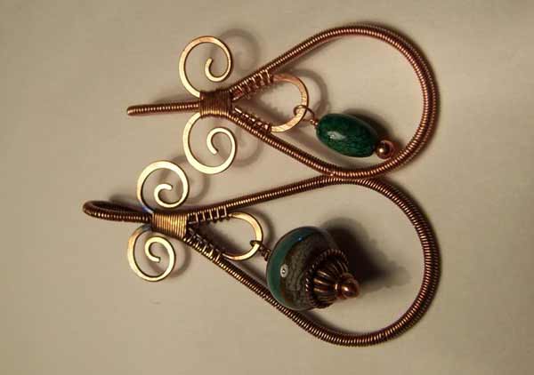 Wire Wrapping для начинающих. Подвеска из проволоки.