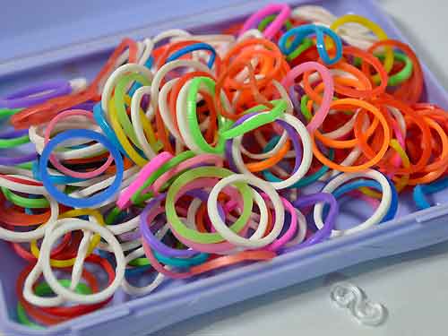 Как сплести из резинок браслет