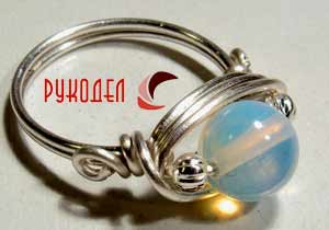 Как самому сплести кольцо из проволоки