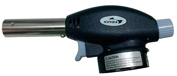 Газовая горелка на баллончик с пьезоподжигом