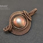 Подвеска из проволоки в технике  Wire Wrapping