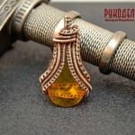 Как плести подвеску из проволоки в технике Wire wrap.