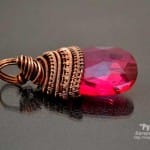 Кулон из проволоки. Фото мастер класс.