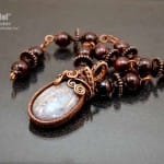 Бижутерия из проволоки. Wire Wrap Pendant.