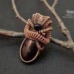 Украшения из медной проволоки - подвеска своими руками.