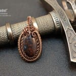 Мастер класс 8 - Подвеска из проволоки в технике Wire Wrapping