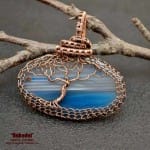 Мастер класс 7 - подвеска из проволоки "Дерево жизни"