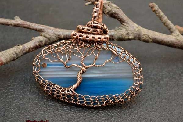 кулон из проволоки своими руками