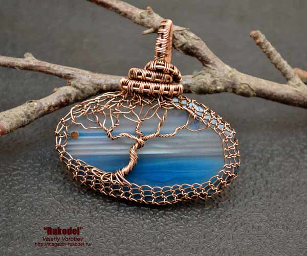 кулон из проволоки своими руками