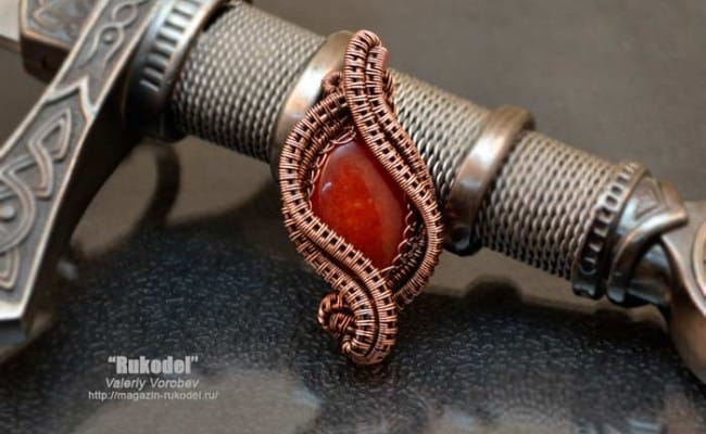 Подвеска из проволоки от Анатольевича