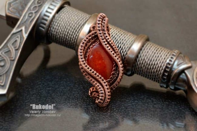 Подвеска из проволоки от Анатольевича