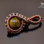Wire Wrap. Подвеска из проволоки - фото.