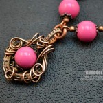 Мастер класс 12 - Ожерелье из проволоки своими руками в технике Wire Wrap.