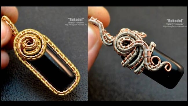 Подвески-из-проволоки-своими-руками
