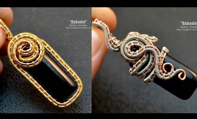 Подвески-из-проволоки-своими-руками