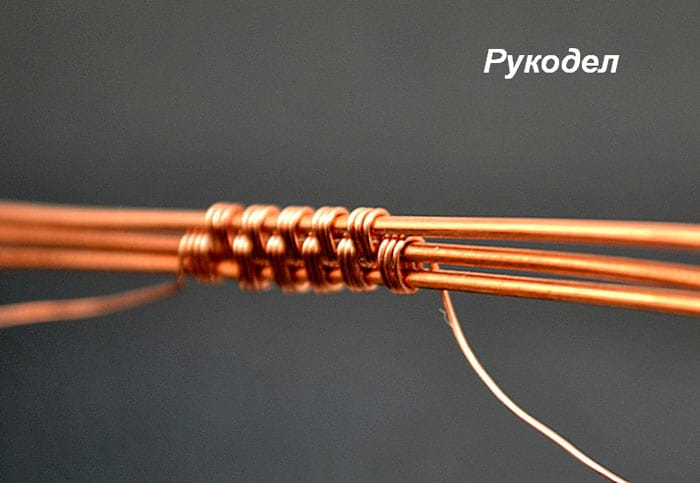 Оплетки из проволоки в технике Wire Wrapping