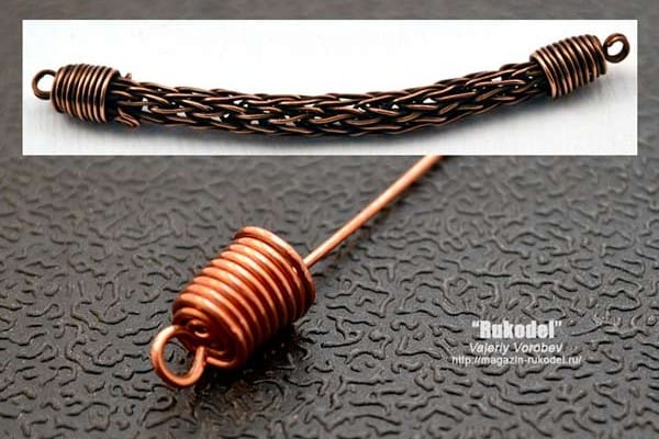 Концевики для бижутерии своими руками.