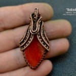 Кулон из проволоки своими руками