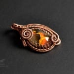 Как сделать кулон (подвеску) из проволоки.