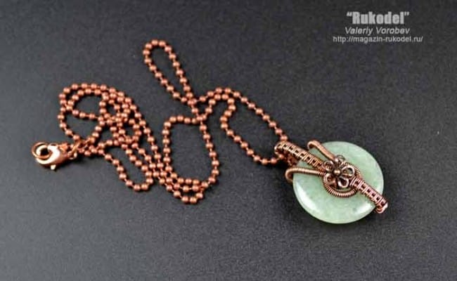 Подвеска из проволоки