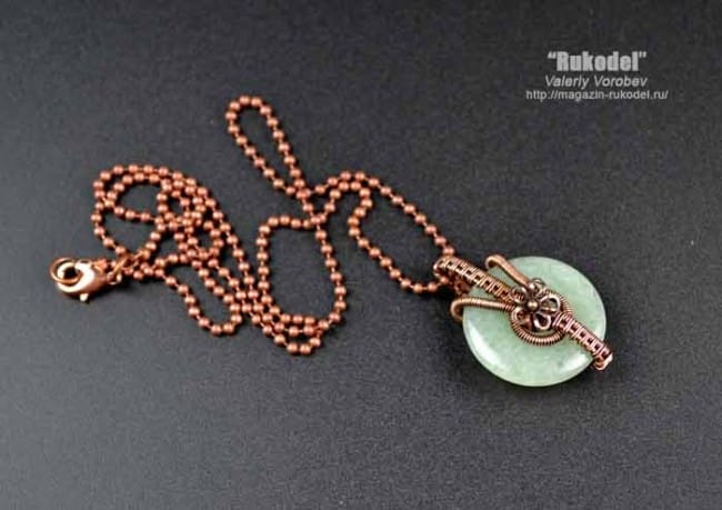 Подвеска из проволоки