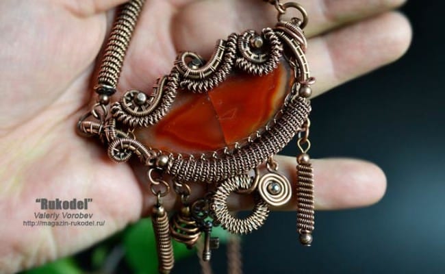 Украшения из проволоки своими руками