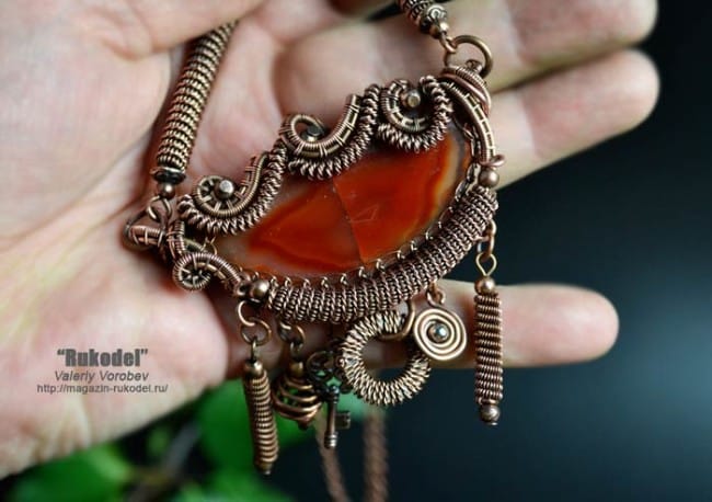 Украшения из проволоки своими руками