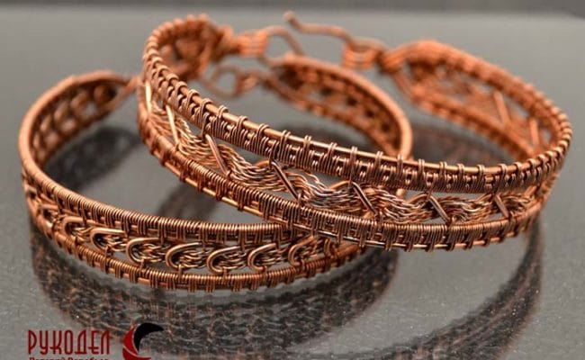 браслет из проволоки своими руками